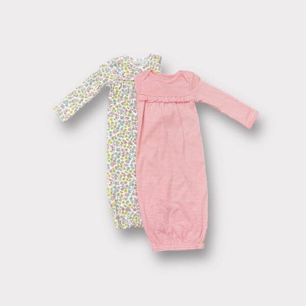 Costales De Dormir Rosa y Flores 2 Pack