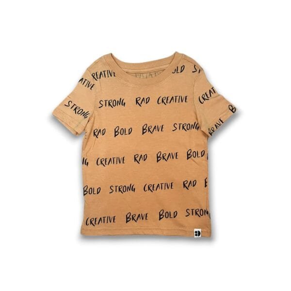 Playera Cafe Claro Dot Dot Smile