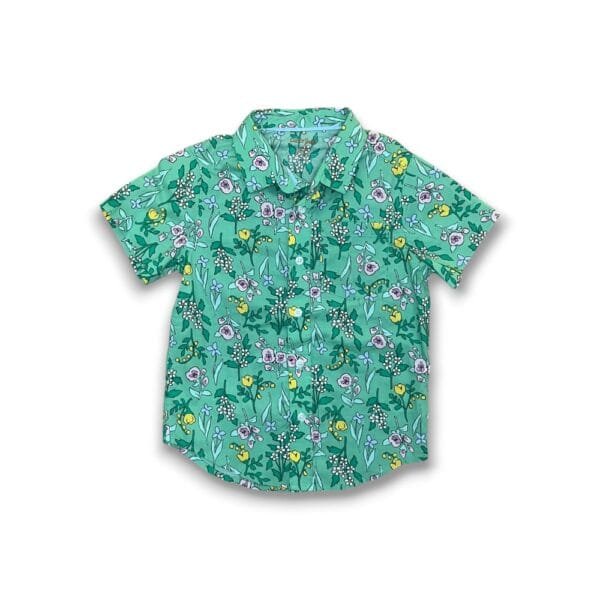 Camisa Floral Para Caballero