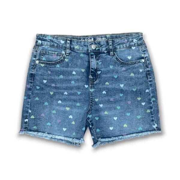 Short Mezclilla Corazones