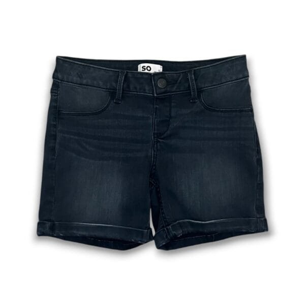 Short De Mezclilla Negro  SO