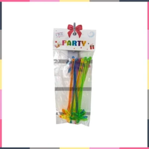 Agitador Neón Paquete con 10 Piezas