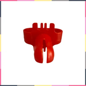 Amarrador de globos color, rojo, azul y rosa